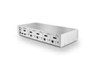 LINDY 39305 4 Port KVM Switch DisplayPort 1.2, USB 2.0 & Audio - Schaltet zwischen vi
