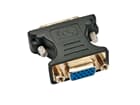 LINDY 41199 Monitoradapter DVI / VGA - Kompakter kabelloser Adapter zum Anschluss ein
