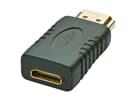LINDY 41208 HDMI Mini an HDMI Adapter Typ C(female) / A(male) - HDMI-Kupplung Typ C