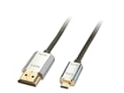 LINDY 41679 CROMO® Slim High-Speed-HDMI®-Kabel A/D , 4,5m - mit Ethernet
