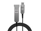 LINDY 42701 50m USB 3.0 Hybridkabel  - Vereint die Vorteile von Kupfer- und Glasfaser