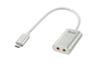 LINDY 42711 USB Typ C auf Audio Konverter - Zum Anschluss von Kopfhörer bzw. Lautspre