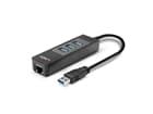 LINDY 43176 USB 3.0 Hub & Gigabit Ethernet Konverter - 3 Port USB Hub & Gigabit-Ether