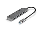 LINDY 43309 4 Port USB 3.0 Hub mit Ein-/Ausschaltern - Vier zusätzliche USB Ports - e