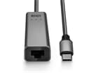 LINDY 43314 USB 3.1 Typ C auf 2.5G Ethernet Konverter - 2.5 Gigabit-Ethernet-Anbindun