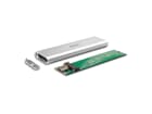 LINDY 43332 USB 3.2 Gen 2 M.2 SSD Gehäuse - Macht aus einer M.2-SSD ein mobiles USB 3