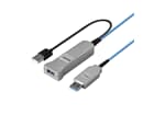 LINDY 30m Fibre Optic USB 3.0 Kabel - USB 2.0 kompatibel
