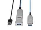 LINDY 100m Fibre Optic USB 3.0 Kabel - USB 2.0 kompatibel