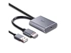 LINDY HDMI auf USB Typ C Konverter mit USB Power