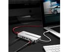LINDY DST-Mx Duo, USB C Mini Laptop/Macbook Docking- - station