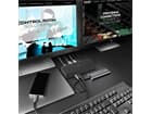 LINDY 43366 DST-Pro Universal, USB Typ C & A Hybride Laptop Docking Station mit 3x4K Unterstützung (DP, HDMI)