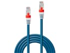 LINDY 45376 3m Cat.6A S/FTP LSZH Network Cable, Blue - RJ45-Stecker, 500MHz, Kupfer,