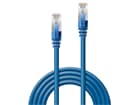 LINDY 45644 3m Cat.6 S/FTP LSZH  Netzwerkkabel, blau - RJ45-Stecker, 250MHz, Kupfer,