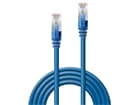 LINDY 45645 5m Cat.6 S/FTP LSZH  Netzwerkkabel, blau - RJ45-Stecker, 250MHz, Kupfer,