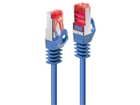 LINDY 47358 10m Cat.6 S/FTP  Netzwerkkabel, blau - RJ45-Stecker, 250MHz, Kupfer, 28AW