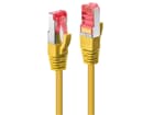 LINDY 47767 7.5m Cat.6 S/FTP  Netzwerkkabel, gelb - RJ45-Stecker, 250MHz, Kupfer, 27A