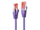 LINDY 47827 7.5m Cat.6 S/FTP  Netzwerkkabel, violett - RJ45-Stecker, 250MHz, Kupfer,
