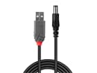 LINDY 70268 Adapterkabel USB A St - DC 5,5/2,1mm St - Adapterkabel ermöglicht den Ans