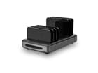 LINDY 73436 - 160W 6 Port USB-Ladestation - Zum gleichzeitigen Laden von bis zu 6 Smartphones, Tablets