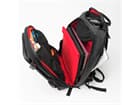 MAGMA RIOT DJ-Backpack II black/red