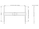 Multibrackets Wallmount Fixed SD - Fixe Wandhalterung