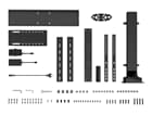 Multibrackets Motorized TV Lift Large - TV Lift