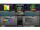 DMT PixelMesh 8x P12,5 komplett Set, 1,6m x 1,6m inkl. Madrix DVI, DJ Background Set