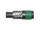 Neutrik NL4FXX-W-L-D - 4 poliger speakON Kabelstecker, Schraubklemmtechnik, für 10-16mm-Kabel, einzeln