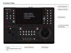 PANASONIC Remote-Kamerasteuereinheit mit 7" Touchscreen - in schwarz