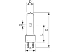 Philips MSR Gold 1000 MiniFastFit 1CT/4, Halogen- Metalldampflampe