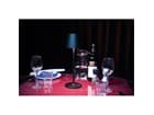 Showtec EventLITE Table-RGBW, RGBW IP54 Batterie-LED-Lampe mit Touch-Dimmer - schwarz