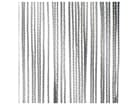 Wentex P&D String Curtain 4(h)x3(w)m Silver Grey