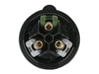 PCE CEE 16 A/240 V - 3P Plug male - Schwarz - Turbo Twist - IP44