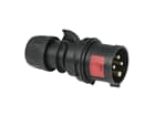 PCE CEE 16 A/400 V - 4P Plug male - Schwarz - IP44