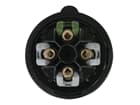 PCE CEE 16 A/400 V - 4P Plug male - Schwarz - Turbo Twist - IP44