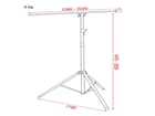 Showgear Microphone Stand - Overhead - 1470-3250 mm