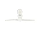 Showgear Festoon Light E27, 100 cm Abstand – Weiß – 10 m