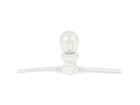 Showgear Festoon Light E27, 50 cm Abstand – Weiß – 10 m