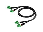 PROCAB CLA830/3 - Audiokabel, 2x Euroblock,  Länge 3m, schwarz