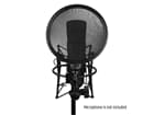 Adam Hall Stands DSM 400 - Mikrofonspinne mit Pop Filter