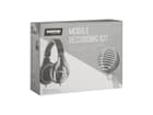 SHURE Mobile Recording Kit. MV5/A-LTG, SRH240A