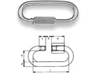 SAFETEX Kettenschnellverschluss 4 mm Edelstahl A4 DIN 56927 Form B