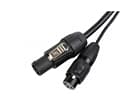 Hilec PCT1-COMBI-XLR3-1M5 - IP65 Outdoor Kombikabel