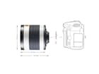walimex pro 500/6,3 DSLR Spiegel Canon EF
