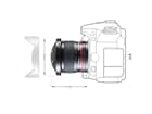 walimex pro 8/3,5 Fisheye II APS-C Canon EF-S