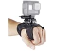 Mantona Handschuh mit 360° drehbarer Schnellspann Halterung für GoPro