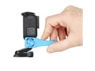 Mantona GoPro Schraubenset + Schlüssel Alu blau