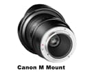 Samyang MF 8mm F3,5 Fisheye II DSLR Canon M