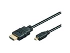 High Speed HDMI® with Ethernet 1,5 Meter, HDMI® A-Stecker>HDMI® D-Stecker