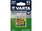 Varta Ready to Use AAA (Micro)/HR03 (5703) - 1000 mAh - LSD-NiMH Akku (Ready-to-Use), 1,2 V
